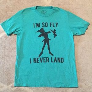 Sea green, Peter Pan Disney tee shirt